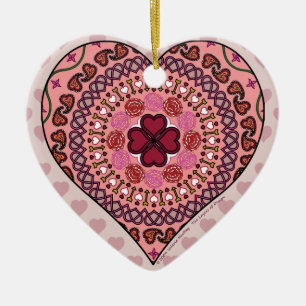 The Layers of the Heart Ornament