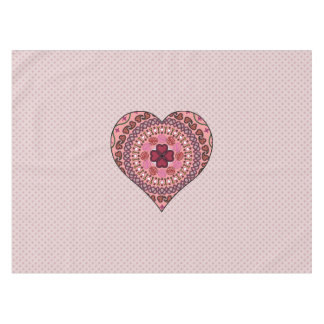 The Layers of the Heart Tablecloth
