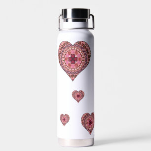 The Layers of the Heart Water Bottle