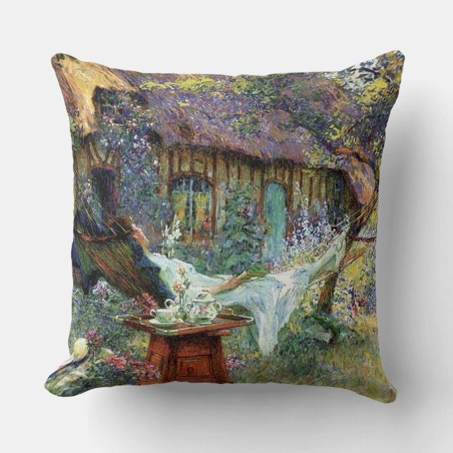 “The Lazy Afternoon” Cushion (Front)