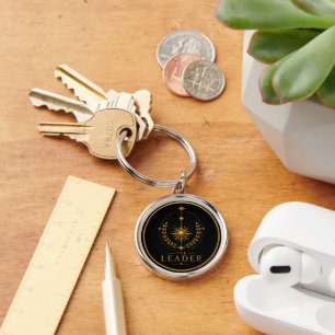 The Leader Leo Archetype Premium Keychain