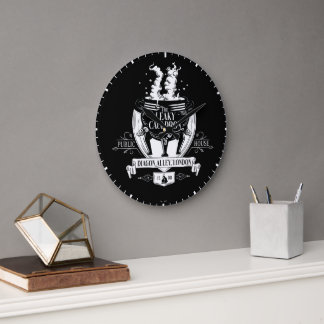 THE LEAKY CAULDRON™ Shop Graphic Large Clock