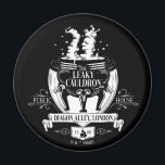 THE LEAKY CAULDRON™ Shop Graphic Magnet<br><div class="desc">Vintage graphic for the popular wizarding pubb and inn,  THE LEAKY CAULDRON™. Wear on a t-shirt or tote for those days you wish you were there! Shop this design on more custom Zazzle products for the perfect gift.</div>