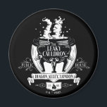 THE LEAKY CAULDRON™ Shop Graphic Magnet<br><div class="desc">Vintage graphic for the popular wizarding pubb and inn,  THE LEAKY CAULDRON™. Wear on a t-shirt or tote for those days you wish you were there! Shop this design on more custom Zazzle products for the perfect gift.</div>