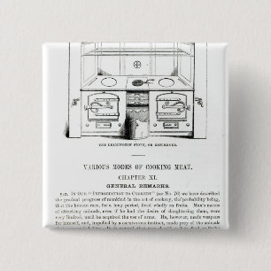The Leamington Stove, or Kitchener 15 Cm Square Badge