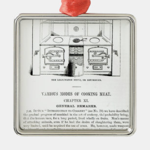 The Leamington Stove, or Kitchener Metal Tree Decoration