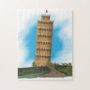The Leaning Tower of Pisa Jigsaw Puzzle