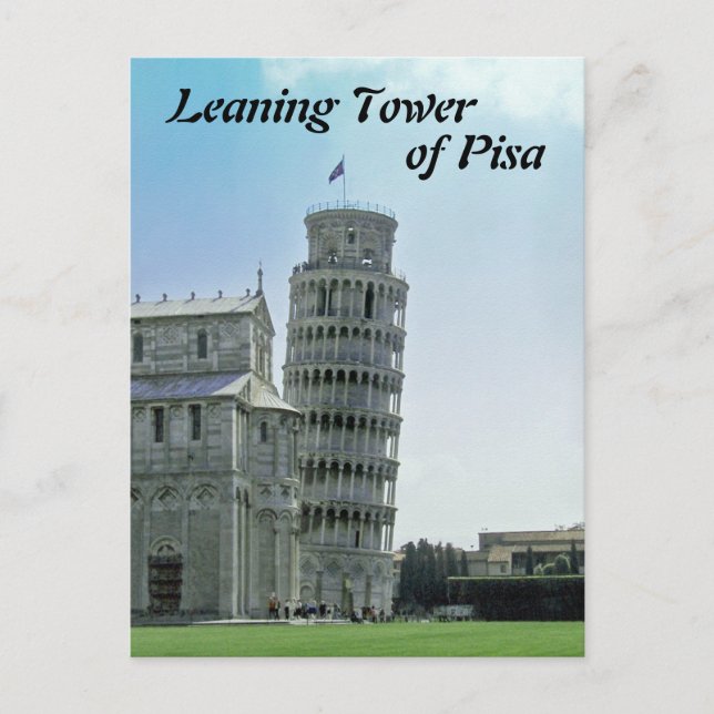 The Leaning Tower of Pisa Postcard (Front)