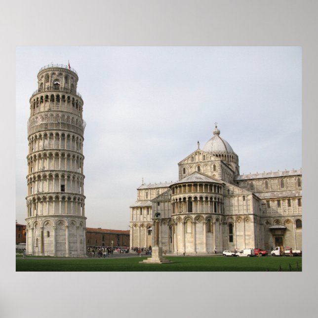 The Leaning Tower of Pisa Poster (Front)