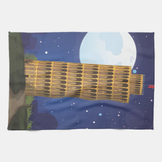 The Leaning Tower of Pisa Tea Towel