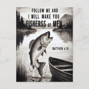 The Leaping Fish Postcard