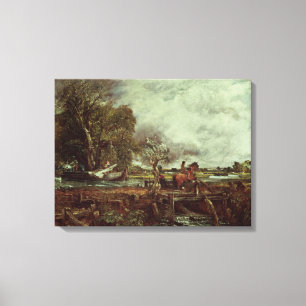 The Leaping Horse, c.1825 (oil on canvas) Canvas Print