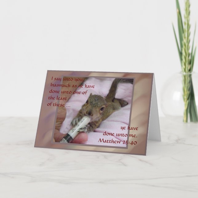 The Least of These Card (Front)