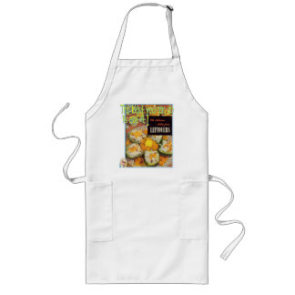 The least you can do is eat it! long apron