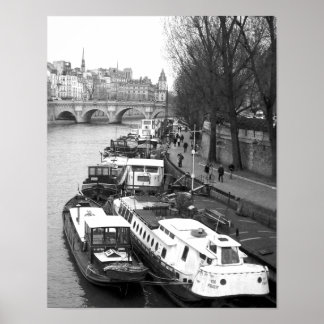 The Left Bank, Paris Poster