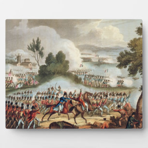 The Left Wing of the British Army in Action at the Plaque