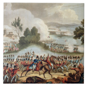 The Left Wing of the British Army in Action at the Tile