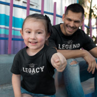 The Legacy Father's Day Girls' Black