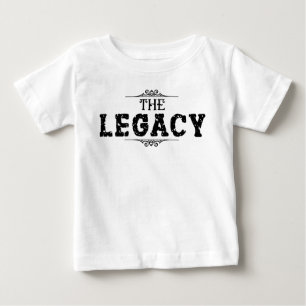 The Legacy Father's Day White Baby T-Shirt