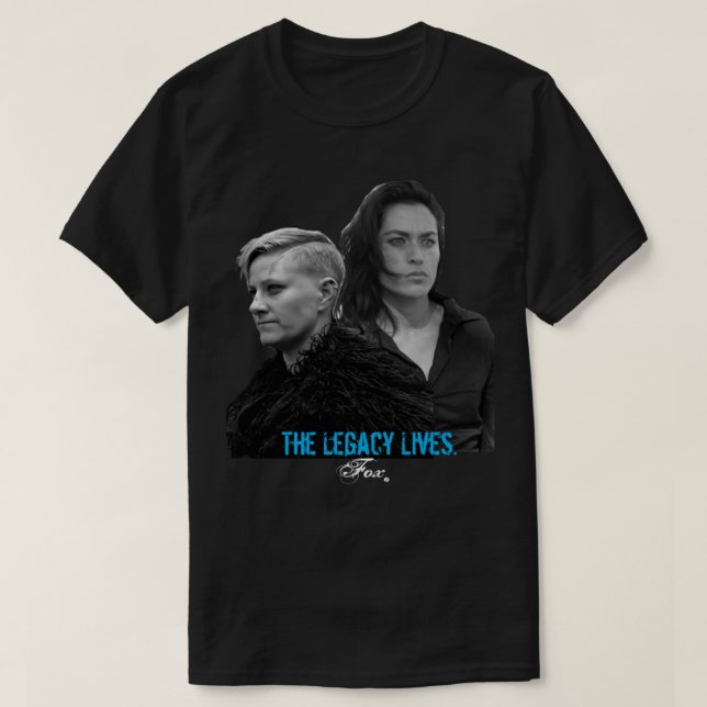 The Legacy Lives tee (Design Front)
