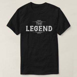 The Legend Father's Day Black Men T-Shirt