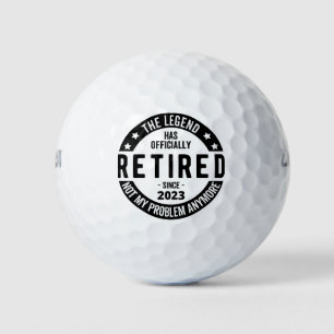 the legend has officially retired 2023, the legend golf balls