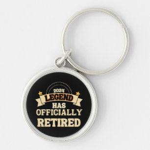 The legend has officially retired key ring