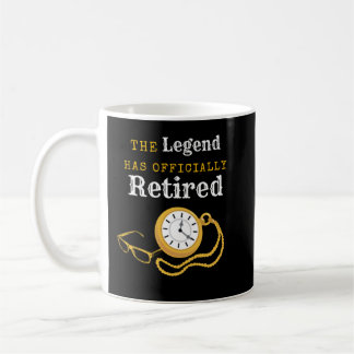 The Legend Has Officially Retired Mug