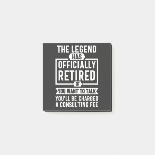 the legend Has Officially Retired Post-it Notes