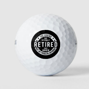 The Legend Has Officially Retired, Retired 2022 Golf Balls