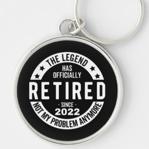 The Legend Has Officially Retired, Retired 2022 Key Ring