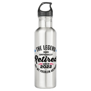 The Legend Has Officially Retired Since 2022 Not M 710 Ml Water Bottle