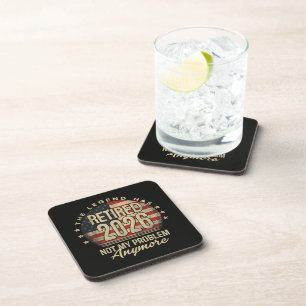 The Legend Has Retired 2026 Funny Coaster