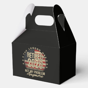 The Legend Has Retired 2026 Funny Favour Box