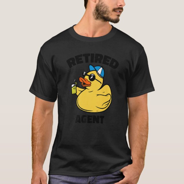 The Legend Has Retired Agent   T-Shirt (Front)