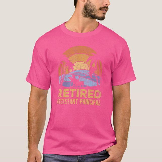 The Legend Has Retired Assistant Principal T-Shirt (Front)