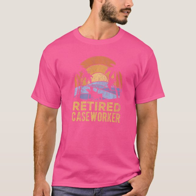 The Legend Has Retired Case Manager   T-Shirt (Front)
