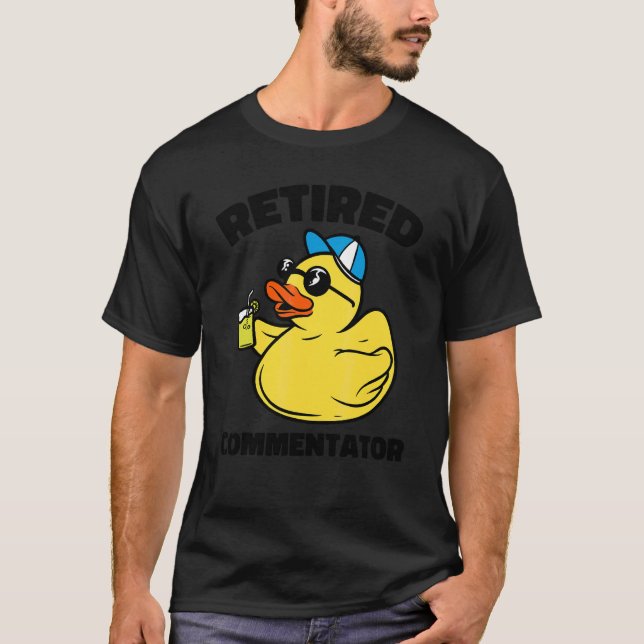The Legend Has Retired Comedian T-Shirt (Front)
