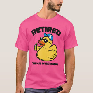 The Legend Has Retired Crime Scene Technician T-Shirt