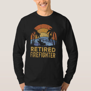 The Legend Has Retired Firefighter T-Shirt