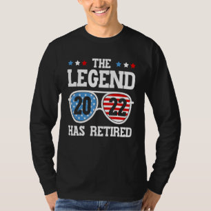 The Legend Has Retired For Men Women Retirement T-Shirt