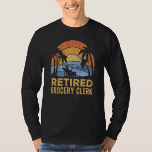 The Legend Has Retired Grocery Clerk T-Shirt
