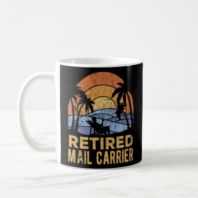 The Legend Has Retired Mail Carrier    Coffee Mug (Left)