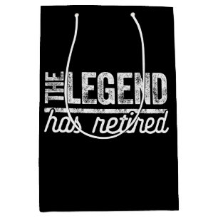 the legend has retired medium gift bag