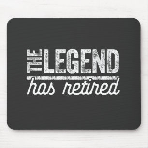 the legend has retired mouse mat