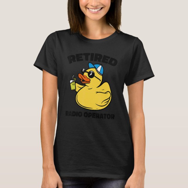 The Legend has Retired Radio Operator T-Shirt (Front)