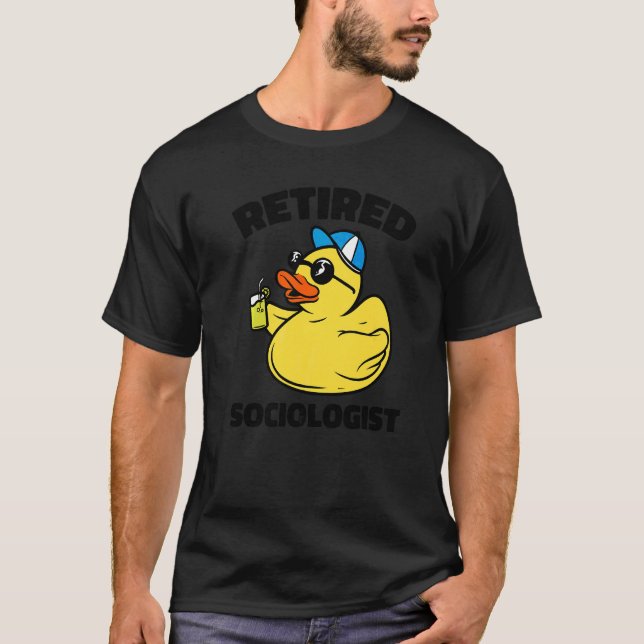 The Legend Has Retired Sociologist   T-Shirt (Front)