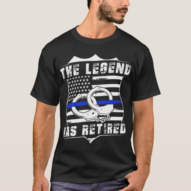 The Legend Has Retired T-Shirt (Front)