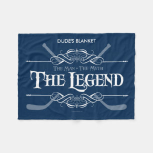 The Legend (Hockey) Fleece Blanket