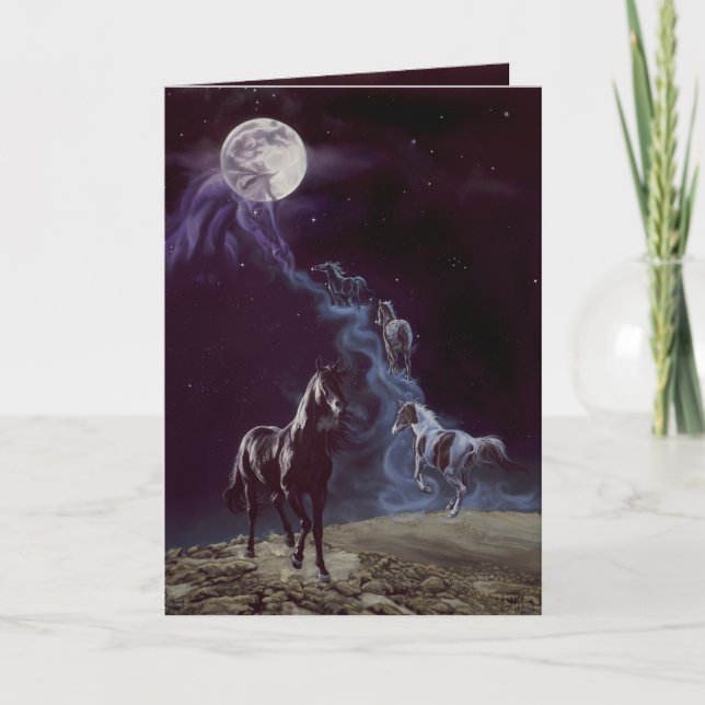 "The Legend" ~ In Heartfelt Sympathy Deluxe Card (Front)